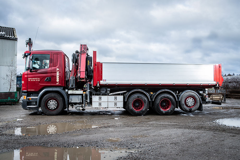 VG85 Scania grabkran
